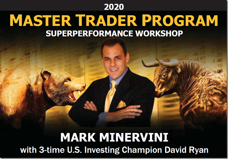Mark Minervini Master Trader Program 2020-super performance workshop