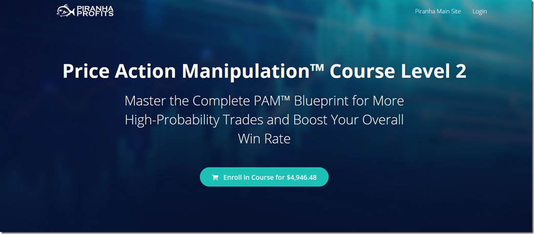 Price Action Manipulation Course Level 2 - Piranha Profits