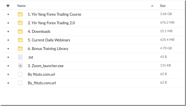 Yin Yang Forex Training Program - Trading Mastermind