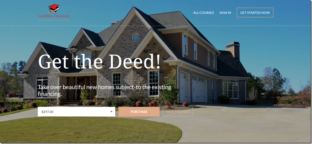 Alicia Cox - Real Estate Cash Flow Systems - Get the Deed