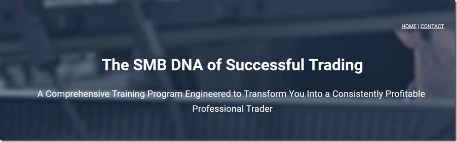 SMB - DNA of Successful Trading