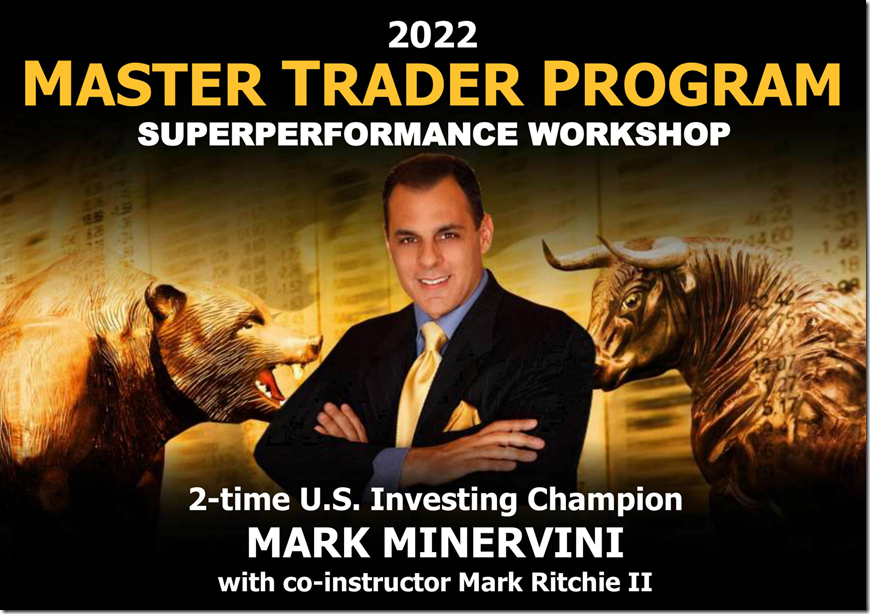 Mark Minervini - Master Trader Program 2022