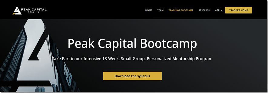 Peak Capital Bootcamp - Andrew Aziz