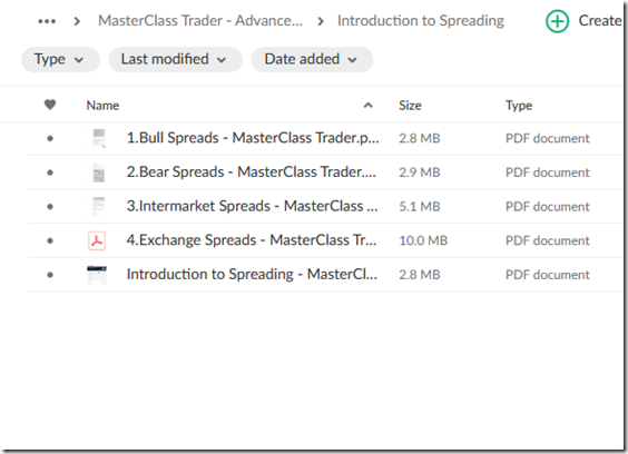 MasterClass Trader - Advanced Spread Trading Course 4