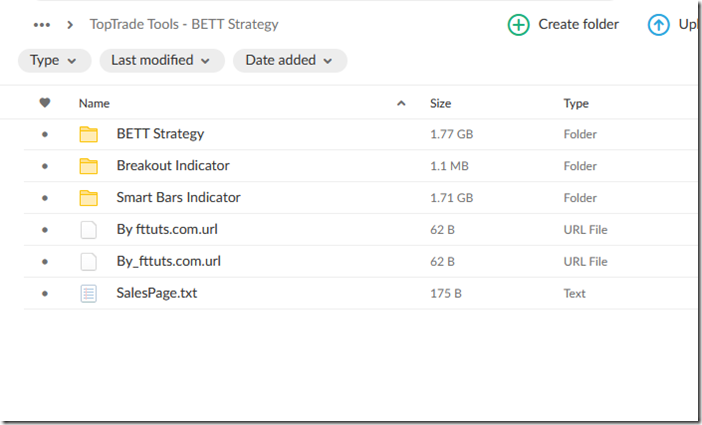 TopTrade Tools - BETT Strategy 1
