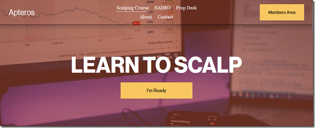 Apteros Trading - Scalping Course