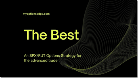 My Options Edge - The SPX Best Options Strategy