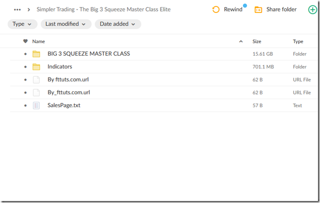 Simpler Trading - The Big 3 Squeeze Master Class Elite 1