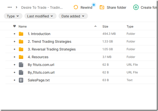 Desire To Trade - Trading Strategy Playbook 1