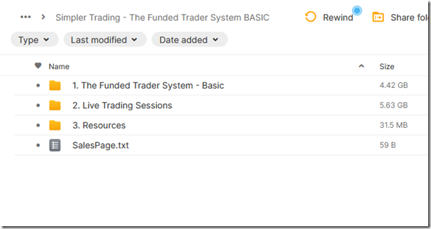 Simpler Trading - The Funded Trader System BASIC 1