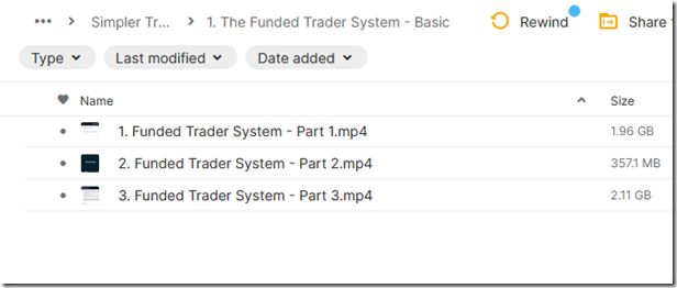 Simpler Trading - The Funded Trader System Basic 2