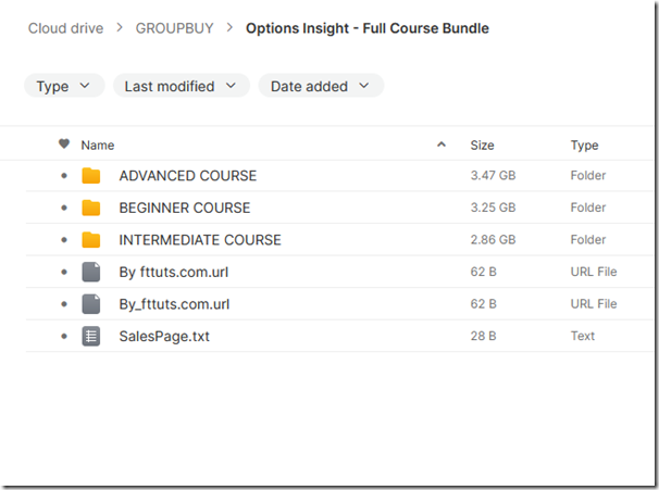 Options Insight - Full Course Bundle 1