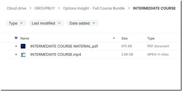 Options Insight - Full Course Bundle 3