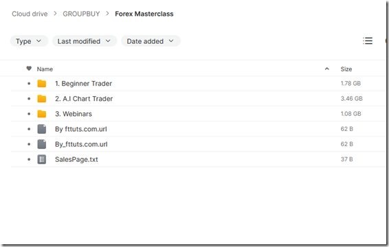 Forex Masterclass 2