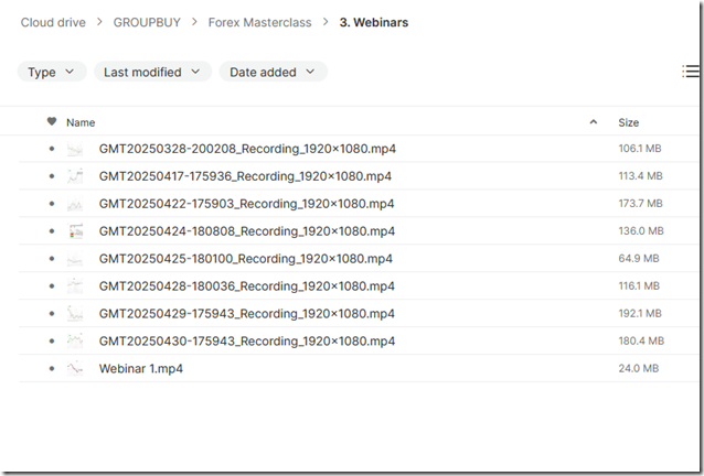 Forex Masterclass 5
