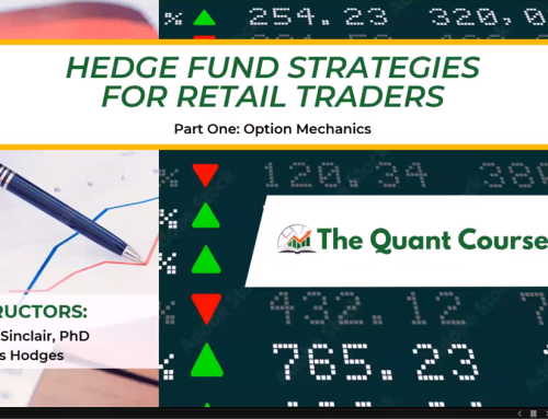 The Quant Course – Hedge Fund Strategies for Retail Traders 45$