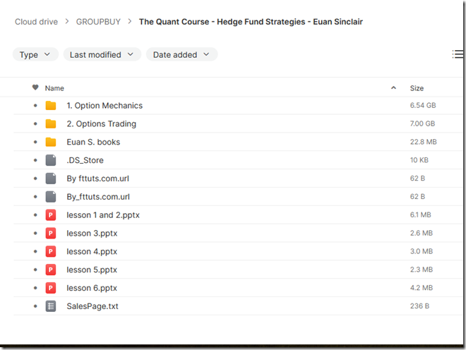 The Quant Course - Hedge Fund Strategies for Retail Traders
