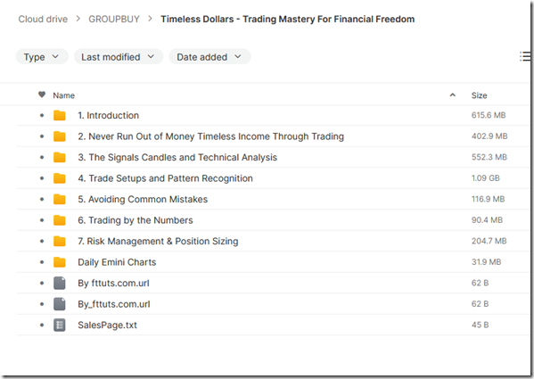 Timeless Dollars - Trading Mastery For Financial Freedom 1