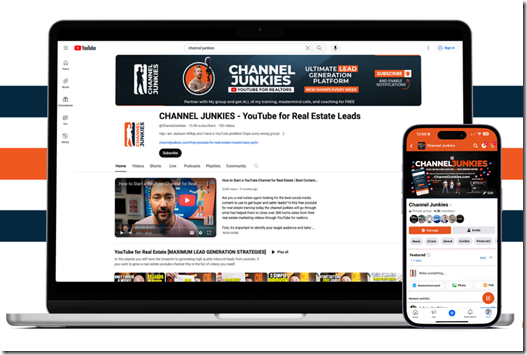 Channel Junkies - YouTube Mastery For Real Estate Agents