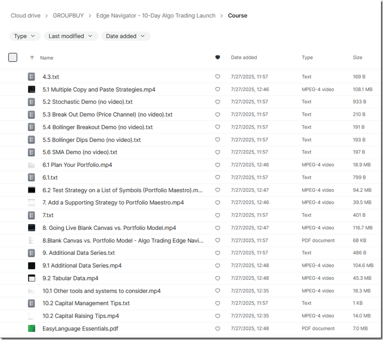 Edge Navigator - 10-Day Algo Trading Launch 2