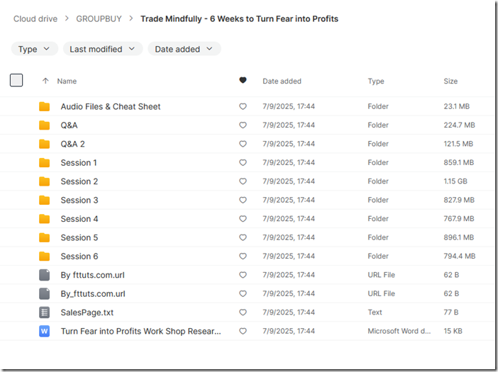 Trade Mindfully - 6 Weeks to Turn Fear into Profits1