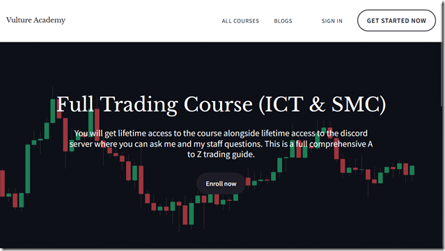 Vulture Academy - Full Trading Course ITC & SMC