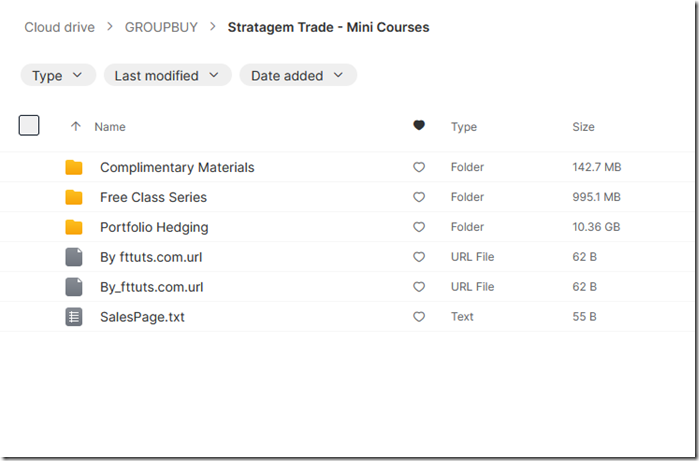 Stratagem Trade - Mini Courses - Portfolio Hedging 2025 2