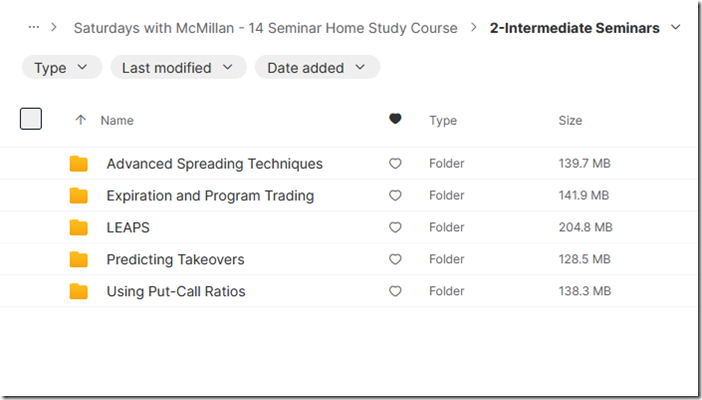 Saturdays with McMillan - 14 Seminar Home Study Course 3