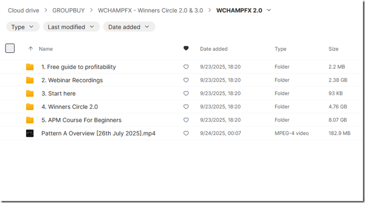 WCHAMPFX - Winners Circle 2.0 & 3.0 1