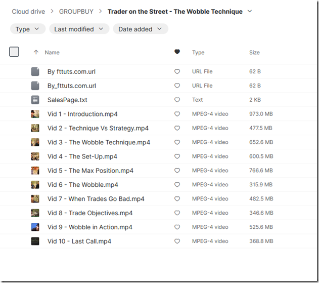 Trader on the Street - The Wobble Technique 1