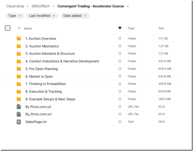 Convergent Trading - Accelerator Course 1