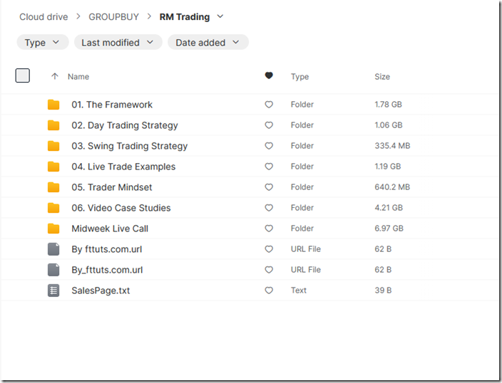 RM Trading Mentorship 1