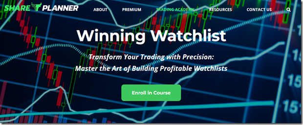 Share Planner - The Winning Watch-List