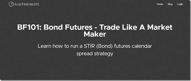 AlgoTrading101 - BF101 Bond Futures
