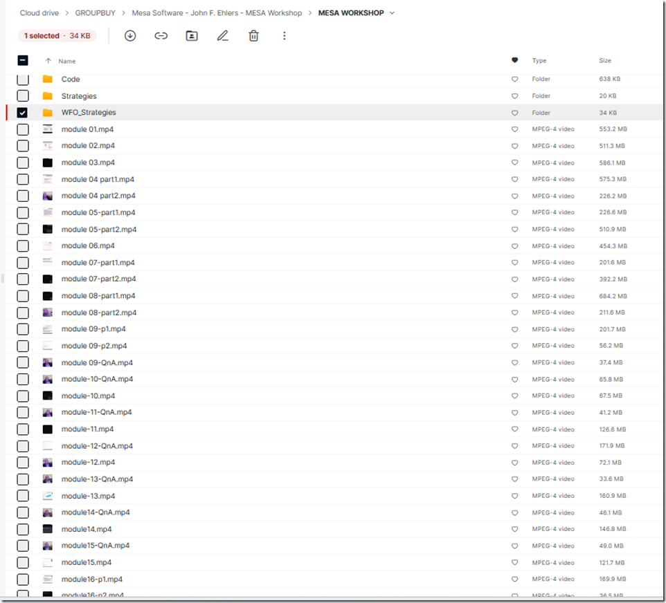 Mesa Software - John F. Ehlers - MESA Workshop 1