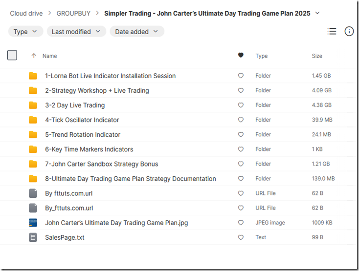 Simpler Trading - John Carter’s Ultimate Day Trading Game Plan 2025 1