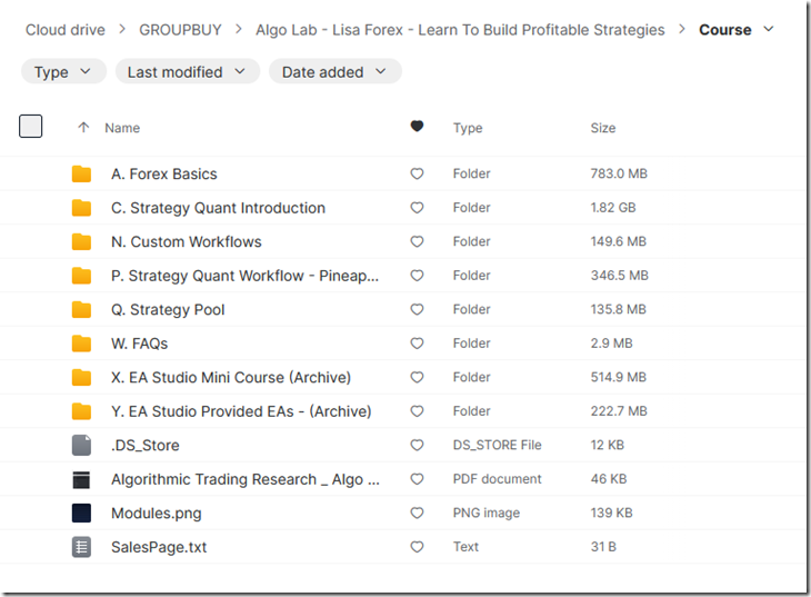 Algo Lab - Lisa Forex - Learn To Build Profitable Strategies 2