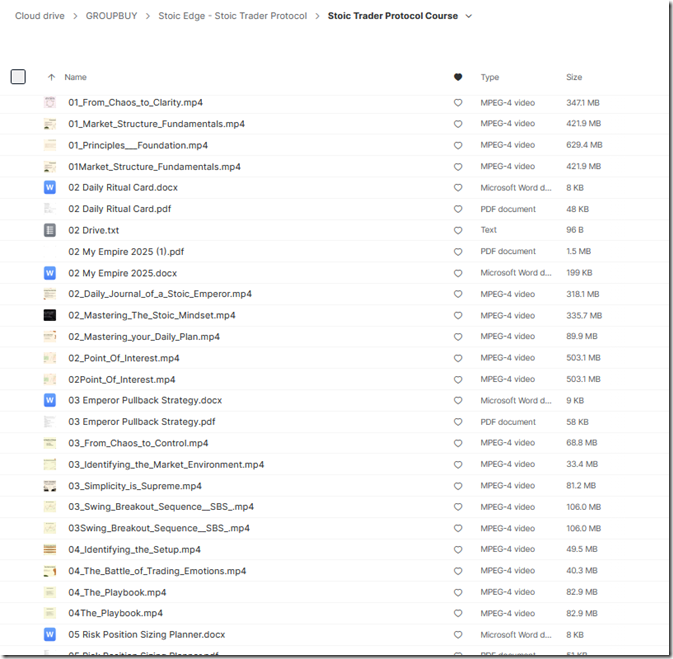 Stoic Edge - Stoic Trader Protocol 2