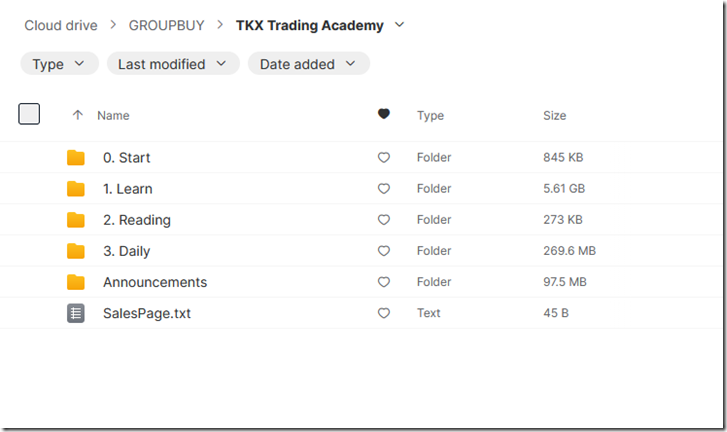 TKX Trading Academy 1