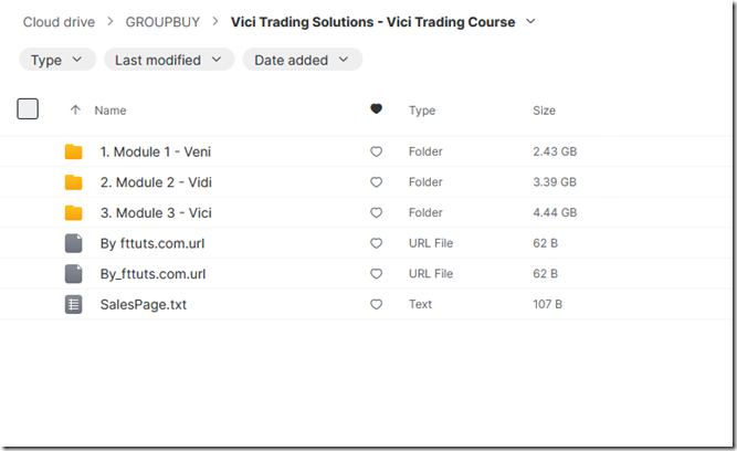 Vici Trading Solutions - Vici Trading Course 1