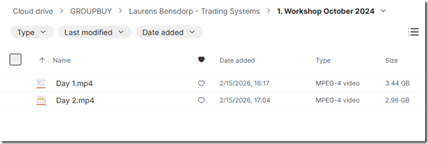 Laurens Bensdorp - Trading Systems 2