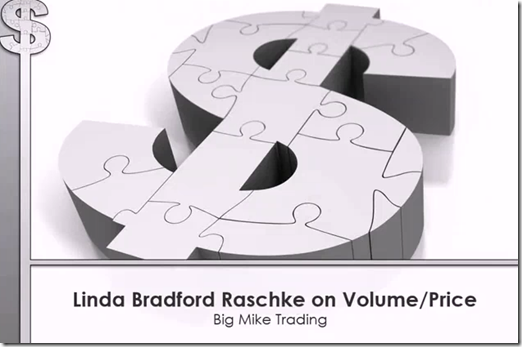 Linda Raschke on Volume Price Relationship