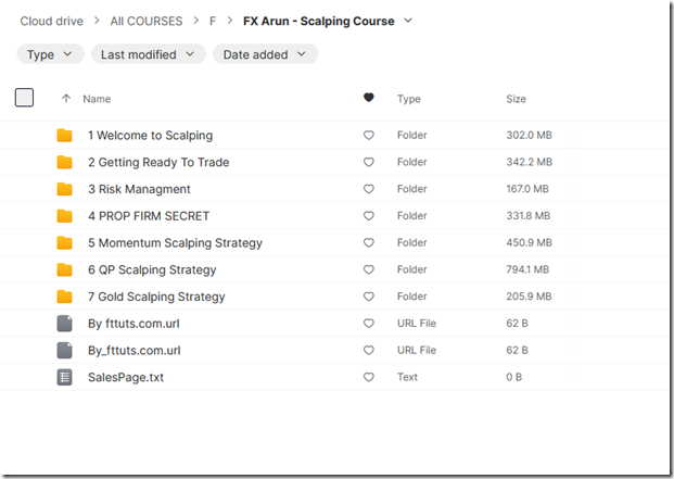 FX Arun - Scalping Course 1