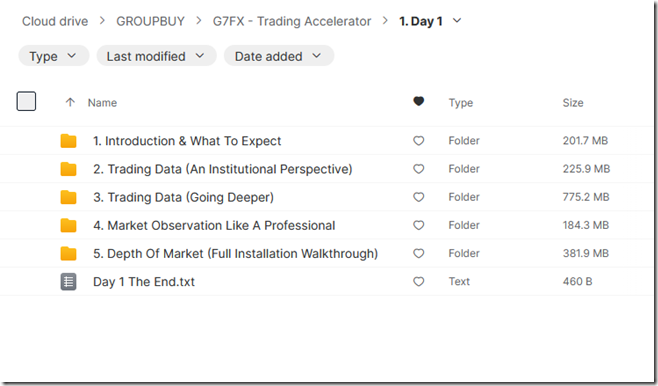 G7FX - Trading Accelerator 1