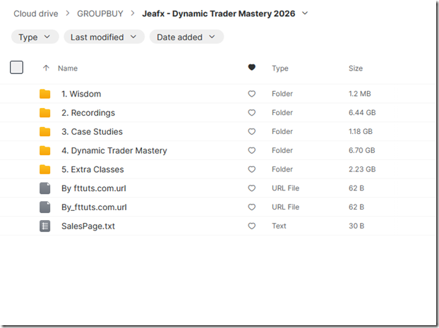 Jeafx - Dynamic Trader Mastery 2026 1