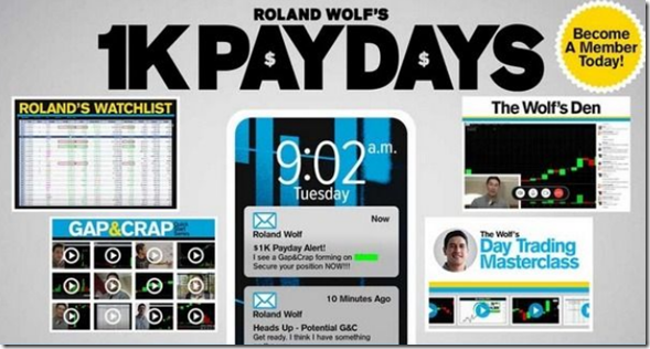 Roland Wolf - $1K Paydays