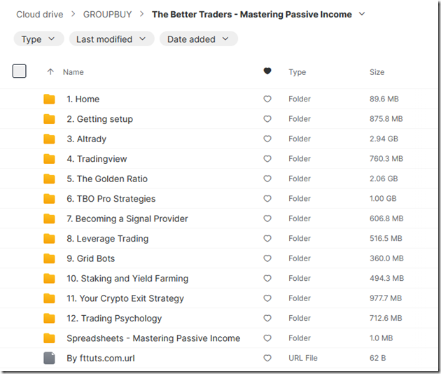 The Better Traders - Mastering Passive Income 1