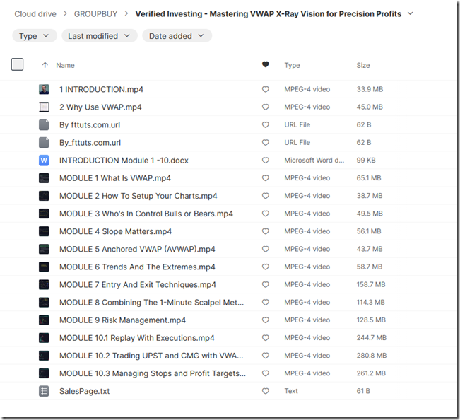 Verified Investing - Mastering VWAP 1