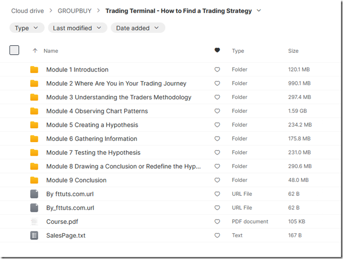 Trading Terminal - How to Find a Trading Strategy 1