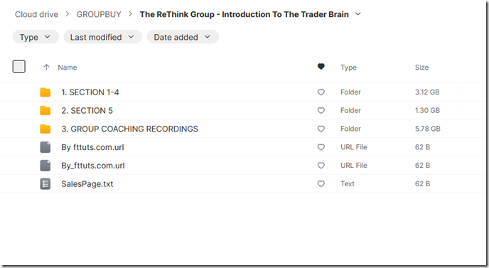 The ReThink Group - Introduction To The Trader Brain 1